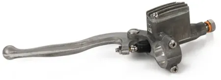 Kustom Tech Classic Line Clutch Master Cylinder With 14mm Bore In Raw Aluminium Finish (20-615)