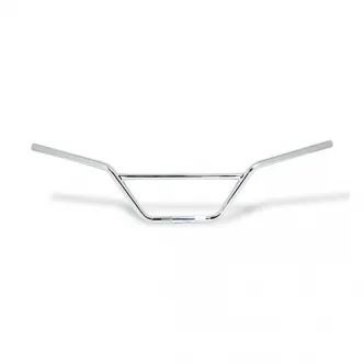 Fehling 7/8 Inch Moto-Cross TUV Approved Handlebar In Chrome Finish With 88CM Width & 15CM Rise (ARM722655)