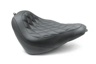 Mustang Wide Tripper Solo Seat Diamond Stitch For 2018-2023 Softail FXBB Street Bob Models (83035)