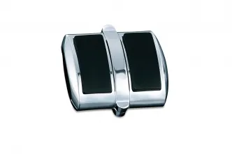 Kuryakyn Shift & Brake Pedal Cover In Chrome Finish For Honda, Kawasaki, Suzuki & Yamaha Motorcycles (4029)