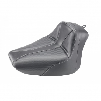 Saddlemen Dominator Solo Seat in Black For 2000-2006 FXST, FLST, FLSTC, FLSTN, FLSTF Models (800-01-0042)