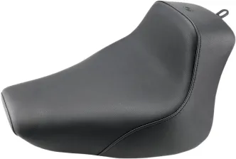 Saddlemen 'Heels Down' Renegade Solo Seat in Black For 2000-2006 FXST, FLST, FLSTC, FLSTN, FLSTF Models (800-01-0021)