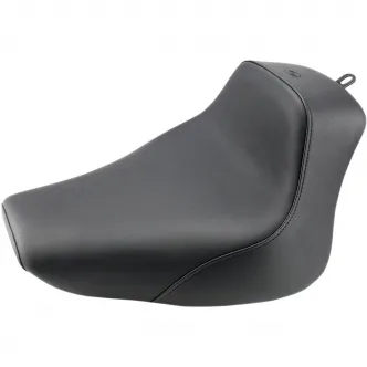 Saddlemen 'Heels Down' Renegade Solo Seat in Black For 2000-2006 FXST, FLST, FLSTC, FLSTN, FLSTF Models (800-01-0021)