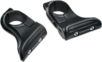 Kuryakyn Toe Rest Cruise Pegs In Satin Black Finish (7633)