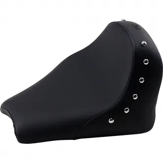 Saddlemen Renegade Plain Solo Seat in Black For 2018-2020 Indian Scout Bobber Models (I18-33-001)