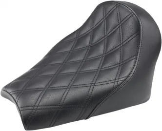 Saddlemen Renegade Lattice Stitch Solo Seat In Black For Indian 2018-2023 Scout Bobber Models (I18-33-002LS)