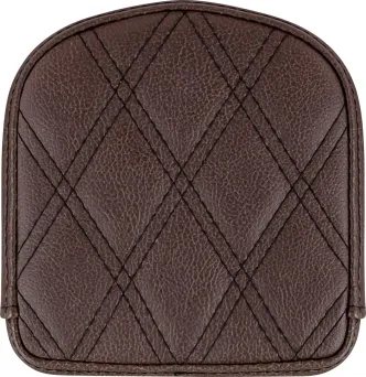 Saddlemen Sissy Bar Pad EXPLORER LS Rear Vinyl Plain in Brown (040845)