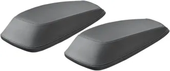 Saddlemen Saddlebag Plain Lid Cover in Black Finish For 2014-2020 Touring Models (L870-14-P)