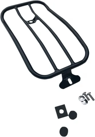 Motherwell 7 Inch Luggage Rack In Matt Black Finish For 2018-2021 FLSL (MWL-151-018-MB)