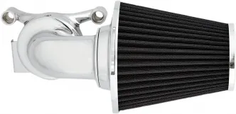 Arlen Ness Monster Sucker Air Cleaner In Chrome Finish For Harley Davidson 1999-2017 Twin Cam (Exc. E-Throttle & 99-01 FLT) (81-001)