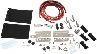 Drag Specialties Saddlebag/Lid Hardware Kit For Harley Davidson 2014-2023 Touring Models (S77-0150K)