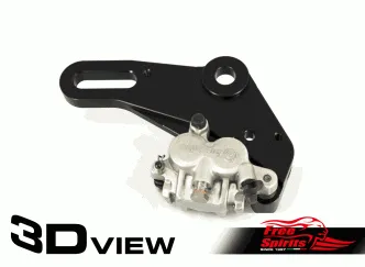 Free Spirits Rear Brembo Caliper Kit in Black Finish For Triumph Thruxton 1200 & Speed Twin Models (305313)