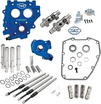 S&S Cycle Easy Start 551CE Chain Drive Cam Chest Kit For Harley Davidson 1999-2006 Big Twin Models (Except 2006 Dyna) (330-0542)