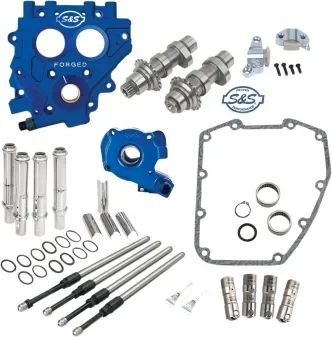 S&S Cycle Chain Drive 585C Cam Chest Kit For Harley Davidson 2007-2017 Big Twin Models & 2006 Dyna Models (330-0553)