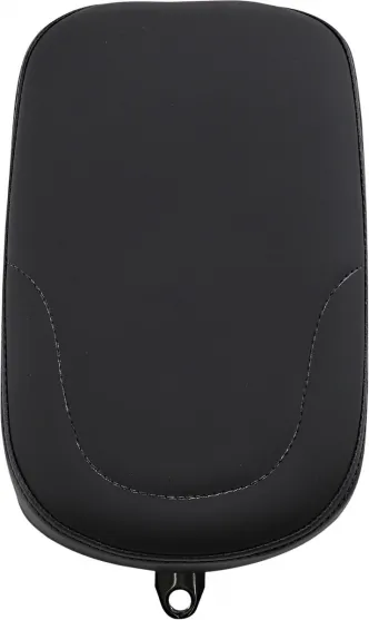 Drag Specialties Narrow Pillion Pad in Vinyl Black for Harley Davidson Touring EZ II Solo Seats (0801-0469)