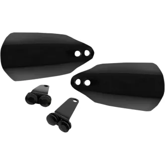 Memphis Shades Black Hand Guards For 2022-2024 Low Rider ST, 2021-2023 Road Glide, 2008-2016 / 2021-2022 Road King & 2021-2023 Electra Glide Models (MEB7216)