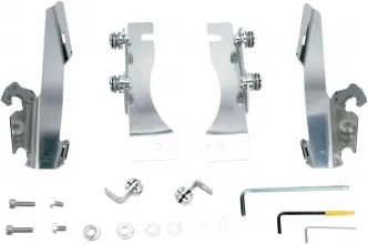 Memphis Shades Fats/Slim/Batwing Trigger-lock Kit In Polished Finish For Suzuki Models (MEM8979)