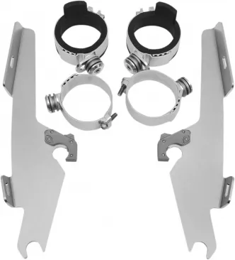 Memphis Shades Fats/Slim/Batwing Trigger-lock Kit In Polished Finish For Yamaha Models (MEM8980)