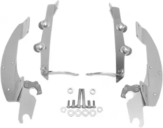 Memphis Shades Batwing Trigger-lock Kit In Polished Finish For Honda Models (MEK1908)