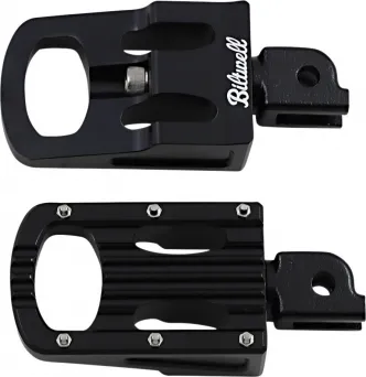 Biltwell Punisher Rider Footpegs in Black Finish For 2018-2023 Softail (Rider) Models (7005-203-03)