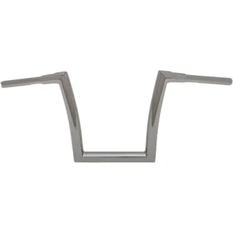 Todds Cycle 12 Inch Ape Hanger 1 1/2 Inch Diameter Strip Handlebar In Chrome (0601-4883)