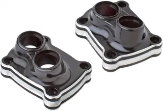 Arlen Ness 10 Gauge Tappet Block Cover Kit In Contrast Cut For Harley Davidson 2018-2021 Softail & 2017-2021 Touring Models (12-583)