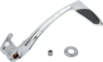 Performance Machine Brake Lever Including Machined Aluminium Brake Lever & Pad in Chrome Finish For 1997-2007 FLT/Touring, 1987-2017 FLST Models (0032-1080-CH)