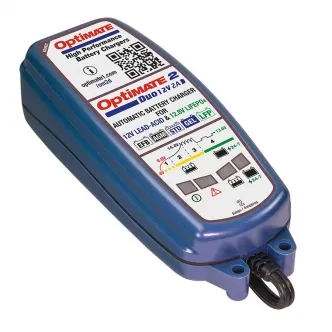 TecMate OptiMate 2 Duo Battery Charger (TM550)