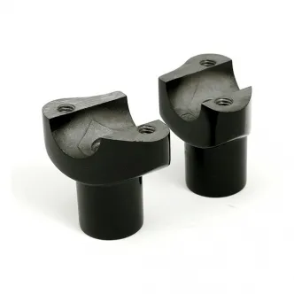 Doss OEM Style Risers With 2 Inch Rise In Black (56116-82A) (ARM373409)