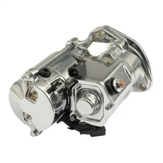 WAI Starter Motor 1.4KW in Chrome Finish For 1989-1993 B.T. Models (ARM614309)