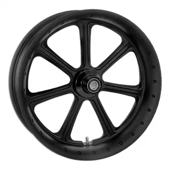 Roland Sands Design 21 x 3.5 Inch Front Diesel Wheel In Black Ops For Harley Davidson 2000-2005 FXDWG, 2000-2006 FXSTD/B & 2000-2006 FXST Models (ARM408355)