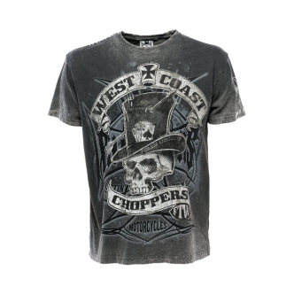 West Coast Choppers Cash Only T-shirt Black Size Small (ARM880669)