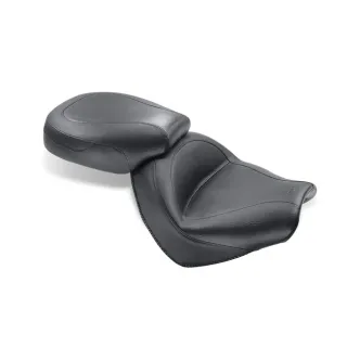 Mustang 2-Piece Wide Touring Seat Black For Honda 2004-2009 VTX1300C Models (76191)