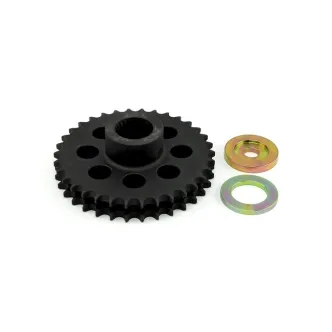 Doss Solid Motor Sprocket 34T For Harley Davidson 2006-2017 Dyna, 2007-2017 Softail And 2007-2016 Touring Models (ARM724775)