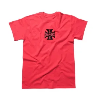 West Coast Choppers OG ATX T-shirt Red/Black Size Medium (ARM595775)