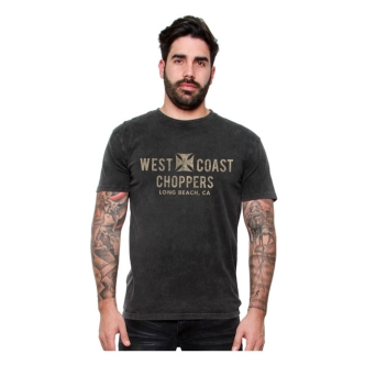 West Coast Choppers Eagle Vintage T-shirt Black Size Medium (ARM706775)