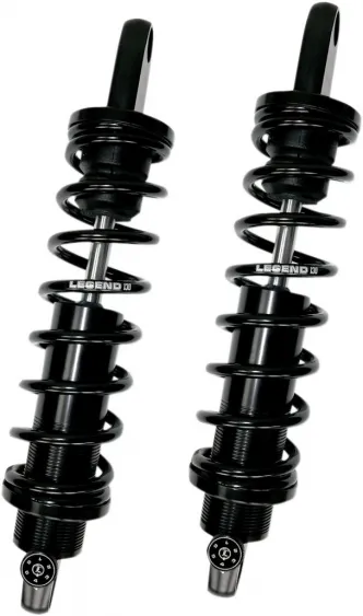 Legend Air Suspension 14 Inch Revo A Shocks For Harley Davidson 2004-Up Sportster Motorcycles (1310-1120)