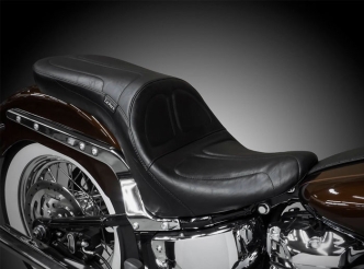 Le Pera Maverick 2 Up Seat For Harley Davidson 2018-2023  Softail Deluxe FLDE & Heritage FLHC Models (LYX-910)