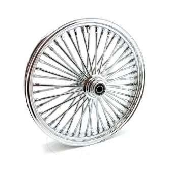 Doss Radial 48 Fat Spoke 3.50 X 21 Single Flange TUV Front Wheel In Chrome (ARM675395)