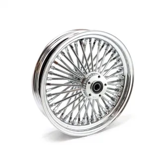 Doss Radial 48 Fat Spoke 3.50 X 16 TUV Rear Wheel In Chrome (ARM398795)