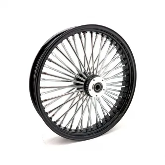 Doss Radial 48 Fat Spoke 3.50 X 21 Dual Flange TUV Front Wheel In Black (ARM619795)