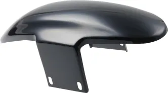 Cult Werk 'Custom' V1 19 Inch Front Fender in Gloss Black Finish For 2014-2023 Touring Models (HD-TOU002)