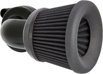 Arlen Ness Velocity 90 Degree Air Cleaner Kit In Black For Harley Davidson 1991-2022 Sportster Models (Excl. XR1200) (600-034)