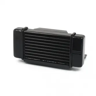 Jagg Horizontal Fan Assisted 10 Row Low Mount Oil Cooler in Black Finish For 1984-2008 Touring Models (751-FP2300)