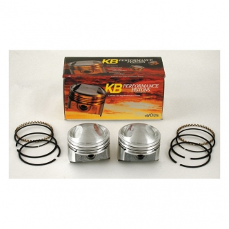 KB Performance 3-5/8 Inch big Bore +.030 Inch Diameter Piston Kit For 1948-1984 Big Twin With 3-5/8 Big Bore Cylinders And Strokes From 4-1/4 Inch To 4-3/4 Inch (88 Inch To 98 Inch Engines) Models (ARM786449)