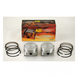 KB Performance 1340cc Evo BT +.010 Inch Diameter Piston Kit For 1984-1999 1340cc Evo Big Twin Models (ARM166449)