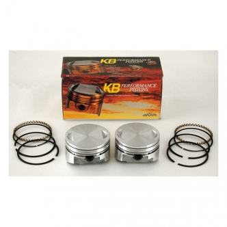 KB Performance +.010 Inch Diameter 9.25:1 CR Piston Set For 1999-2016 TCA/B Models (ARM717449)