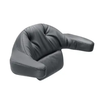 Mustang Wrap Around Passenger Backrest in Black Vinyl For 1986-2013 Touring With King Tour-Pak Only Models (75317)