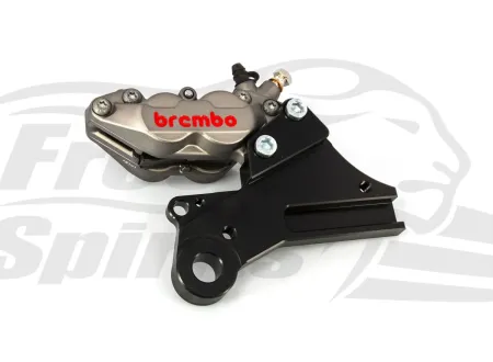 Free Spirits Rear 4 Piston Brake Caliper In Titanium For Triumph Trident 660 Models (305315T)