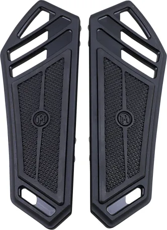 Performance Machine Superlight Rider Floorboard In Black Ops For Harley Davidson 1986-2017 Softail, 2012-2016 Dyna FLD Switchback, 1983-2021 Touring & 2009-2021 Trike Models (0036-1014-SMB)